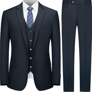 Cooper & Nelson Navy Slim Suit Size Large 42R